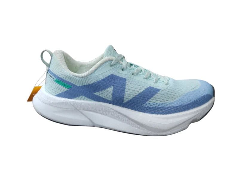 Men's Sky Blue & Navy Blue Breathable Running Sports Shoes