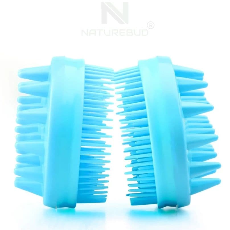Scalp Massager Shampoo Brush, Dual-Sided Hair Scalp Scrubber with Soft Bristles & Deep Massage Nibs, Hair Wash Brush for Men & Women, Head Massage and Scalp Cleansing Tool, multicolor |Pack of 2