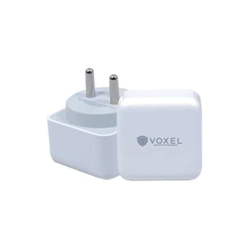 VOXEL 25W Super Fast USB-C Charger | BIS Certified Type-C Wall Adapter for Samsung Galaxy, iPhone, iPad & Android Devices – Compact & Travel Friendly (White – R-72012742). (1)