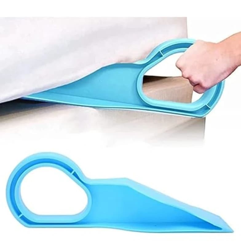 Mattress Lifter Tool 2 in 1 Bedsheet Tucker Tool Bedsheet Mattress Lifter Stand Beds Lifter Helps Lift and Hold Mattress Wedge Elevator Tool Beds Making Tools Bed Tucker Tools