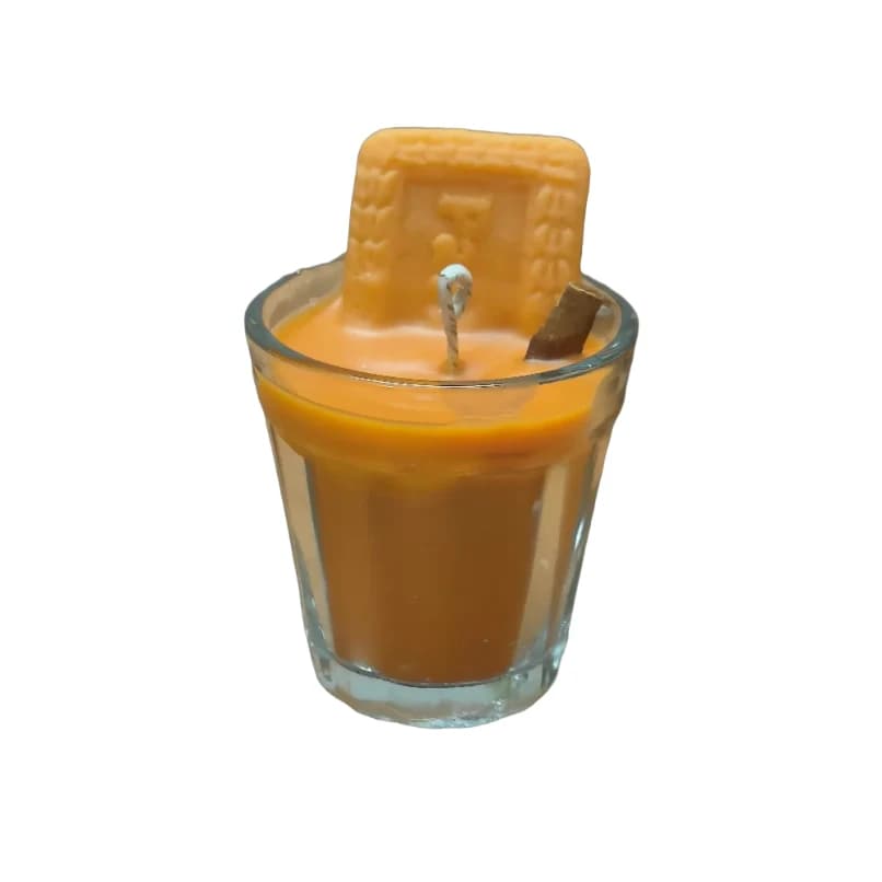 Masala Tea Candle | Premium Chai Cup Shaped Scented Decorative Candle for Home Décor, Café Styling & Gift Purpose