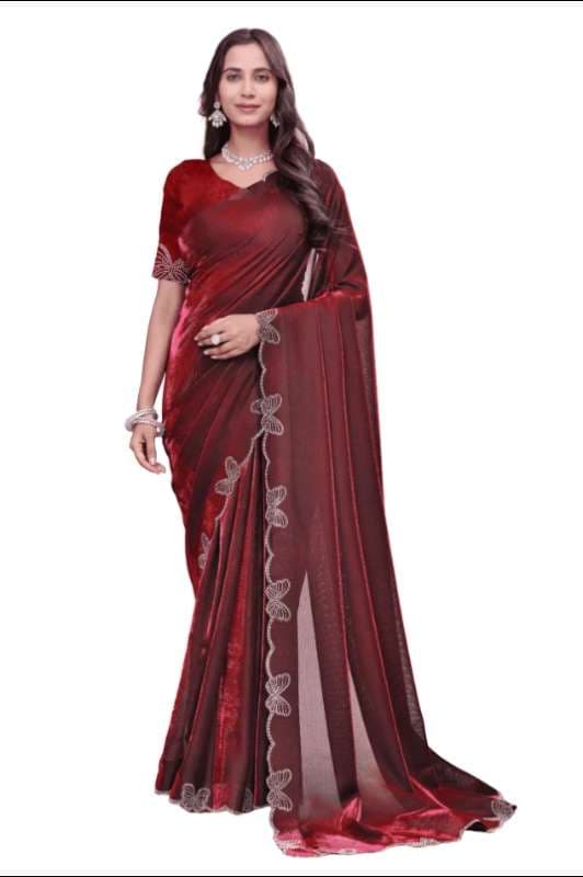 Embellished Bollywood Lycra Saree
