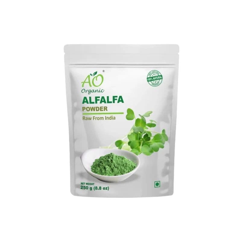 Alfalfa Powder 250gm | Organic Alfalfa Powder: The Nutrient-Dense "Father of All Foods"