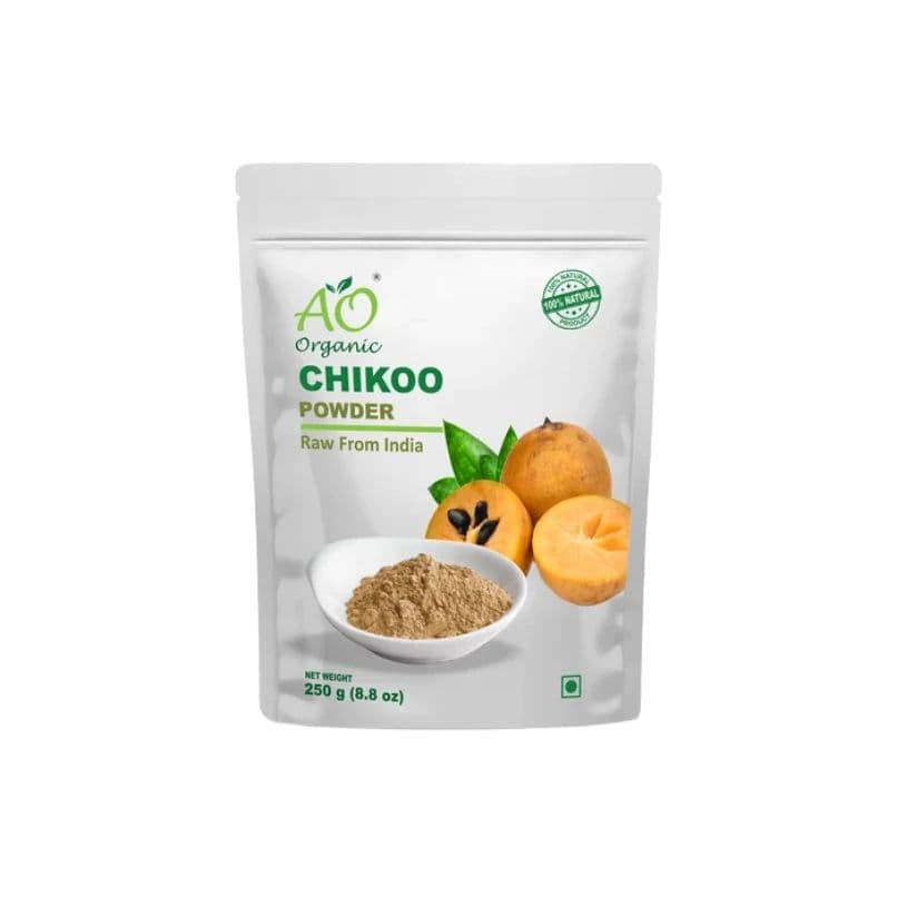 Sapota Chikoo Powder 250gm | Pure Organic Chikoo Powder: The Natural Caramel Superfruit
