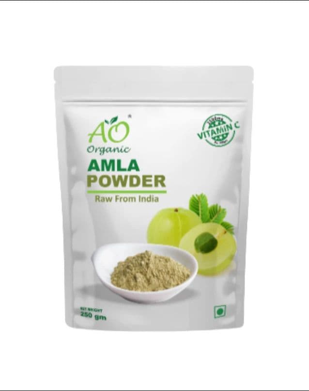 Natural Amla Powder 250gm | Pure Organic Amla Powder: Nature’s Richest Source of Vitamin C