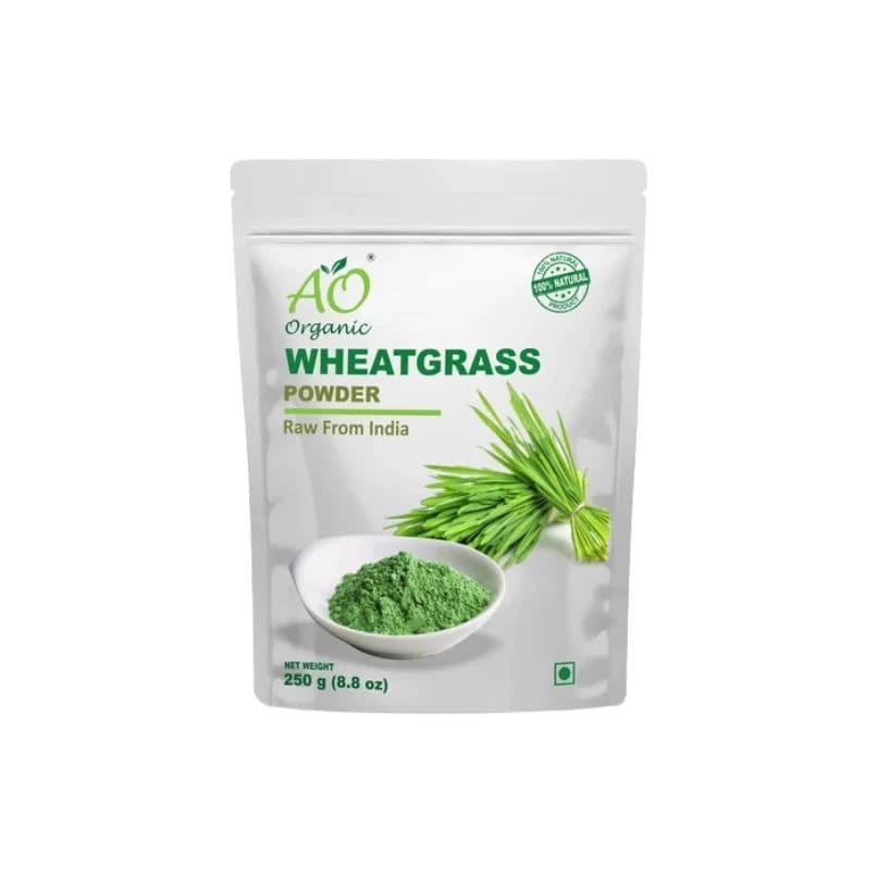 Natural Wheatgrass Powder 250gm | Pure Organic Wheatgrass Powder: The Ultimate Living Superfood
