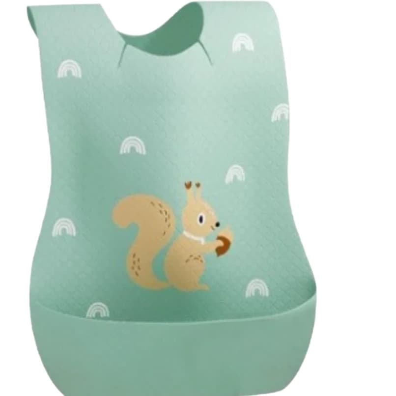 Newborn baby food scraps with pocket for Baby Food Feeding